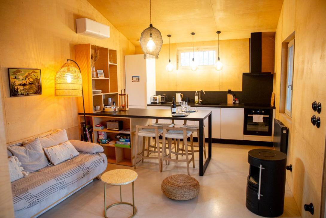 Le Mazet De L'Or - Climatisation Et Vue Sur L'Etang Apartment Perols Phòng bức ảnh